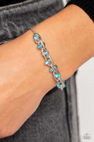 Paparazzi Intertwined Illusion - Blue Bracelet