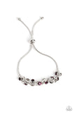 Paparazzi Intertwined Illusion - Purple Bracelet