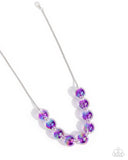 Paparazzi Iridescent Identity- Purple Necklace