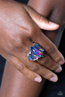 Paparazzi Iridescently Interstellar - Multi UV Finish Ring