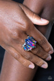 Paparazzi Iridescently Interstellar - Multi UV Finish Ring