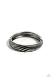 Paparazzi Jailhouse Jive - Silver hinge Bracelet