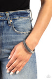 Paparazzi Jailhouse Jive - Silver hinge Bracelet
