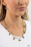 Paparazzi KISS the Mark - Yellow Lips Necklace