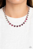 Paparazzi Kaleidoscope Charm - Purple Necklace
