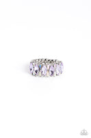 Paparazzi Kaleidoscopic Knockout - Purple Iridescent Ring