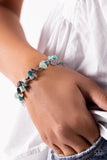 Paparazzi Knotted Kingdom - Green Bracelet