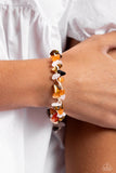 Paparazzi Knotted Kingdom - Orange Bracelet