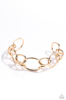 Paparazzi LINK or Swim - Gold Bracelet