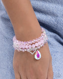 Paparazzi Lasting Layers- Pink Bracelet