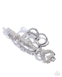 Paparazzi Lasting Lounge- White Hair Accessory