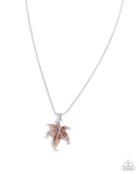 PaparazziLeafy Lullaby- Brown Necklace