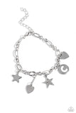 Paparazzi Legacy Letters - White - C