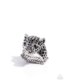 Paparazzi Leopard Limit- Black Ring