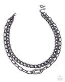 Paparazzi Lethal Luminescence- Black Necklace