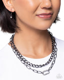 Paparazzi Lethal Luminescence- Black Necklace