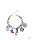Paparazzi Liberty Legacy- Red Bracelet