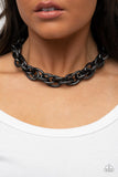 Paparazzi License to Chill - Black Chain Necklace