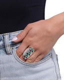 Paparazzi Linear Lush- Green