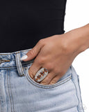 Paparazzi Linear Lush- Brown Ring