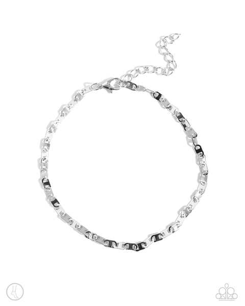 Paparazzi Linked Legacy - Silver Anklet
