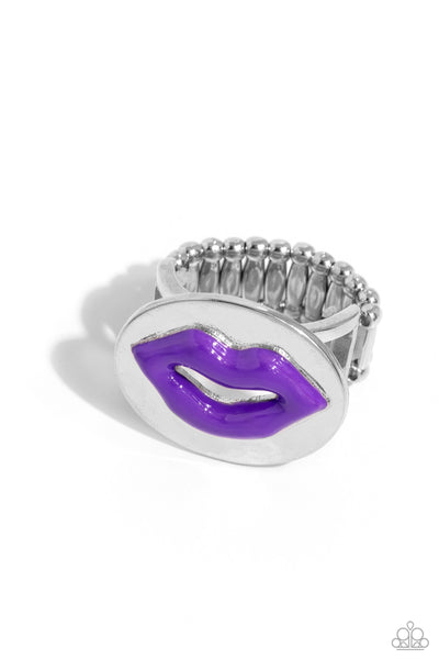 Paparazzi Lip Labor - Purple Ring