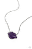 Paparazzi Lip Locked - Purple Necklace