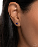 Paparazzi Logical Light - Blue Studs Earrings