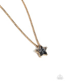 Paparazzi Lone Star Story- Black Necklace
