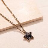 Paparazzi Lone Star Story- Black Necklace