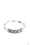 Paparazzi Love Language - Silver Bracelet