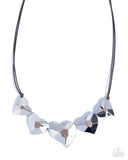 Paparazzi Loveable Landmark- Brown Necklace
