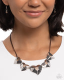 Paparazzi Loveable Landmark- Brown Necklace