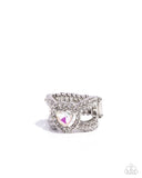 Paparazzi Lovely Levels- White Ring