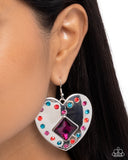 Paparazzi Lovely Lights- Pink Earrings