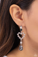 Paparazzi Lovers Lure - Silver Earrings