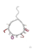Paparazzi Lovestruck Leisure - Pink Bracelet