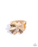Paparazzi Low-Key Luck- Gold Rings