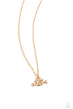 Paparazzi Loyal Companion - Gold Pet-Lover Necklace