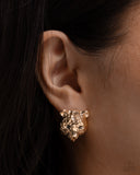 Paparazzi Luminescent Leopard- Gold Earrings