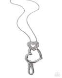 Paparazzi Luminescent Longevity- SIlver Necklace Lanyard