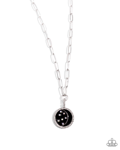 Paparazzi Lunar Liaison - Black Necklace