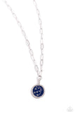 Paparazzi Lunar Liaison - Blue Necklace
