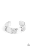 Paparazzi Magical Mariposas - Silver Butterflies Bracelet
