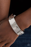 Paparazzi Magical Mariposas - Silver Butterflies Bracelet