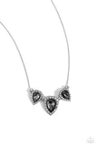 Paparazzi Majestic Met Ball - Silver Necklace