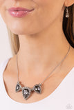Paparazzi Majestic Met Ball - Silver Necklace