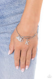 Paparazzi Making It INITIAL - Silver - K Bracelet