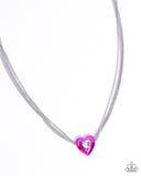 Paparazzi Malibu Infatuation- Pink Necklace