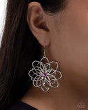 Paparazzi Malibu Mode- Pink Earrings